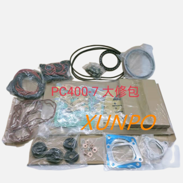 Engine Overhaul Kit for PC400-7, WA480-5, PC400-6 - 6D125/S6D125 Gasket Kit (6159-K1-9900, 6151-K1-9901)