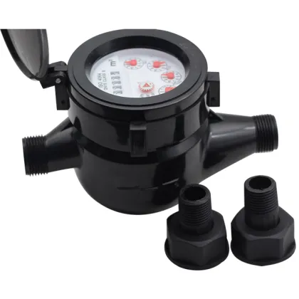 International Market Price ABS Plastic Water Meter with Multi-Flow Rotor and ABS Plastic Case