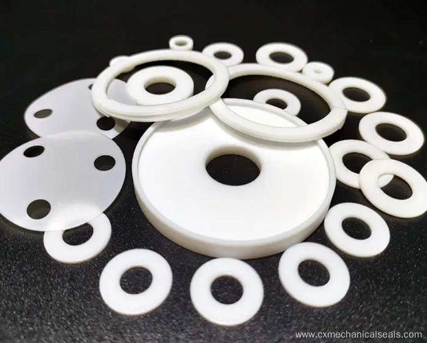Custom PTFE Flat Washer Back Up Ring Seals