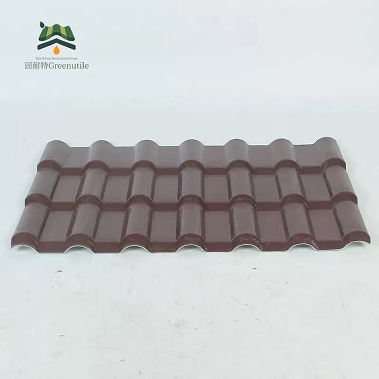 بلاط السقف ASA PVC ذو الطراز الروماني الأنيق ASA PVC Roof Tile of Roman Stylish