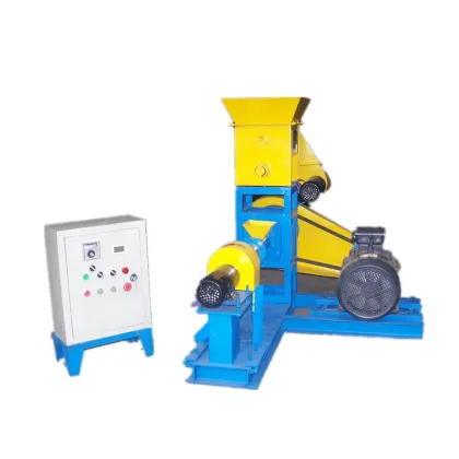 Best Selling Large Capacity E.P Automatic Fish Feed Extruder Machine for Sturgeon, Tilapia, and Catfish at Factory Price