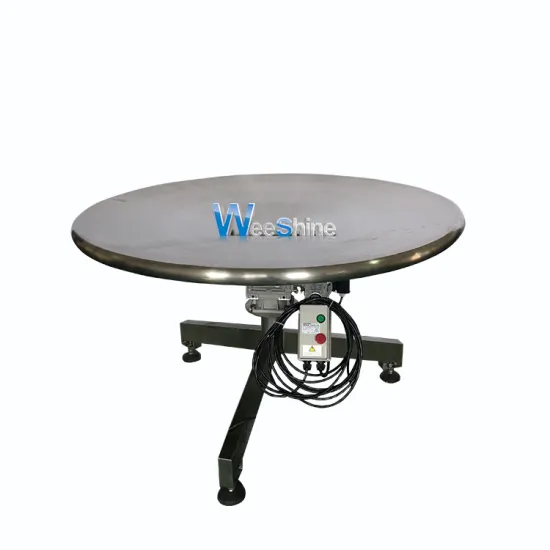 Collecting Turning Ratating Table Conveyor