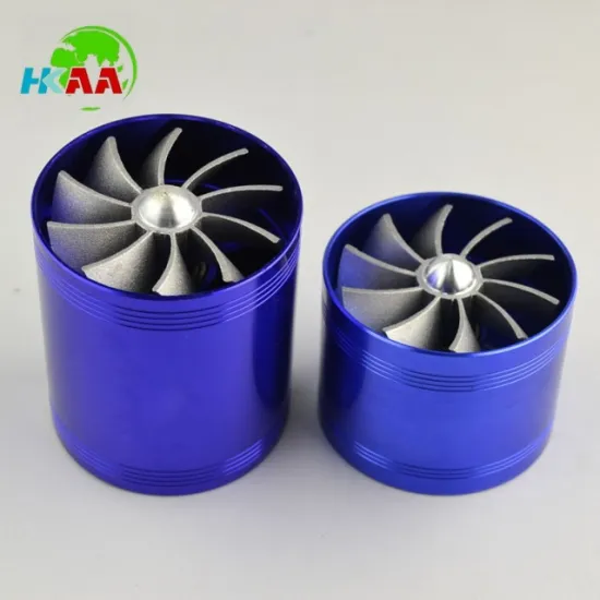 High performance 5-axis simultaneous motion machined industrial turbo fan for auto car turbo engine fan