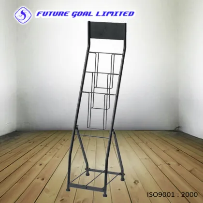 Magazine Shelf / Book Display Rack / Catalog Rack