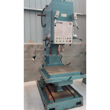 Z51100 Square Column Metal Vertical Drilling Machine with 100mm Tapping Capacity