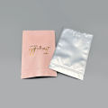 Logo tùy chỉnh Frosted Clear Sachet Ziplock túi