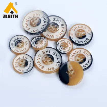 Custom BP40455 Plastic Buttons: Fancy Laser-Engraved Polyester Resin Shirt Buttons