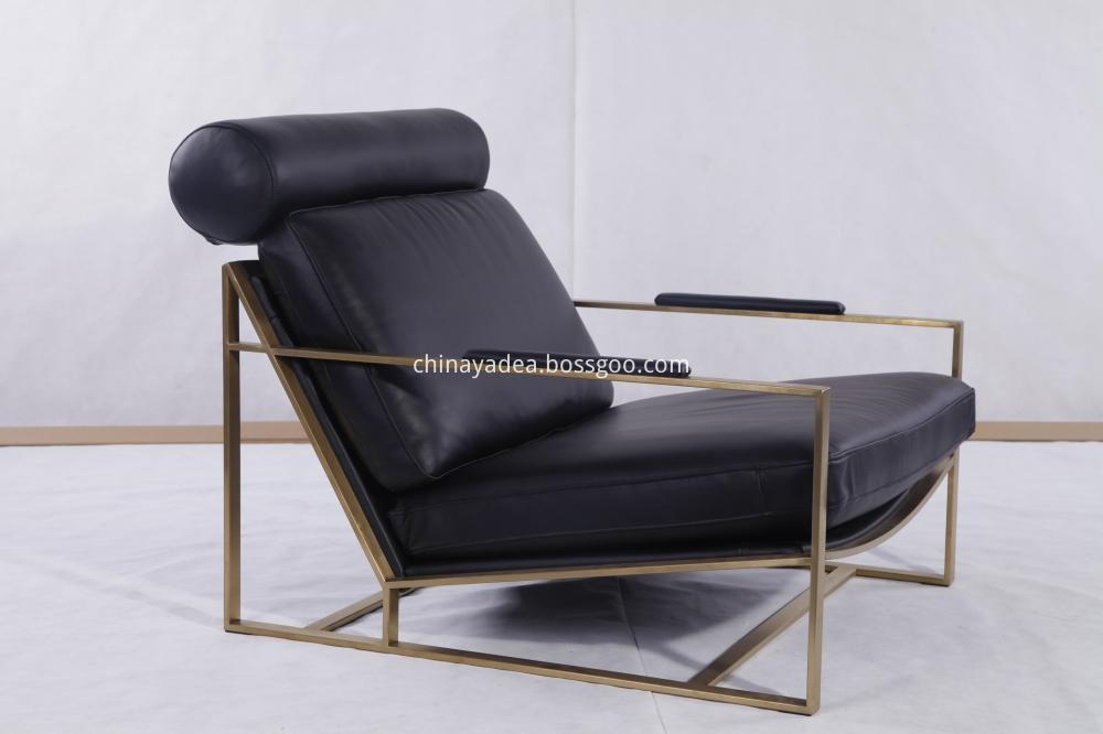 Leather Lounge Chair