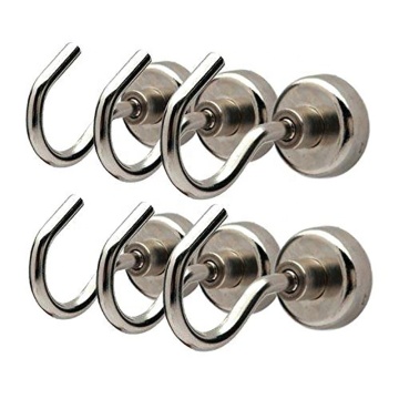 Hot Sale Super Strong Neodymium Magnetic Mount Hook with Hooks