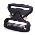 5cm Heavy Duty 300KG Metal Quick Release Cobra Belt Buckle With Black Electrophoresis