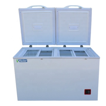 384L Energy Saving Solar Freezer 12V 24V Solar Fridge Freezer Refrigerator