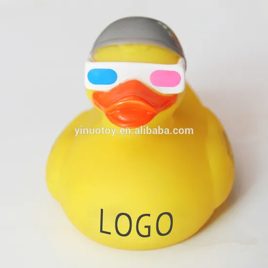 cute eco friendly EN 71 christmas rubber duck