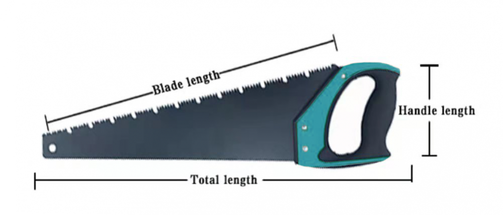 ABS مقبض Hacksaw Frame