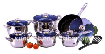 Stainless steel pot sets durable and anti-corrosion