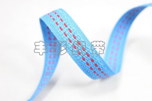 Blue sewing packing ribbon