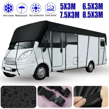 Waterproof RV Cover for Trailers, Campers, and Motorhomes