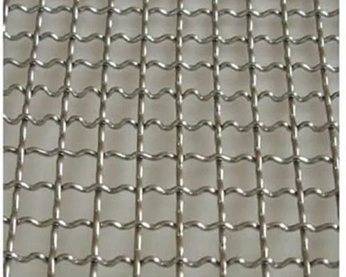 0.8-8mm dia SS304crimped wire mesh