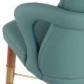 Ιταλική ελαφριά πολυτελή ανοιχτή καρέκλα πράσινου μπαρ