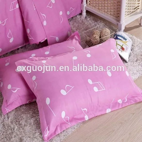 80gsm 100%polyester pigment printed bed sheet fabric feel like cotton