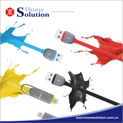 mobile phone accessories 2 in 1 data cable, mobile phone accessory micro usb cable bulk, good quality micro usb data cable