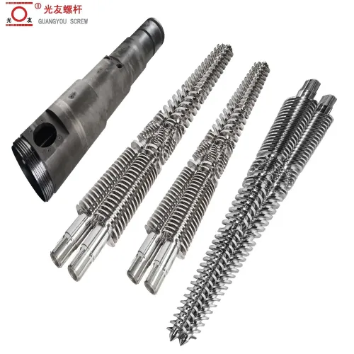 Bimetallic screw at bariles para sa kmd kk40 kk50 kk60 conical twin screw extruders