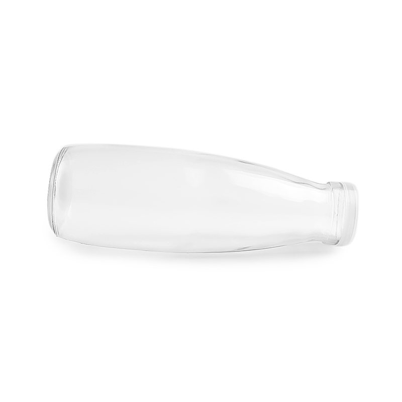 500ml Glass Milk Bottle With Plastic Lids Jpg