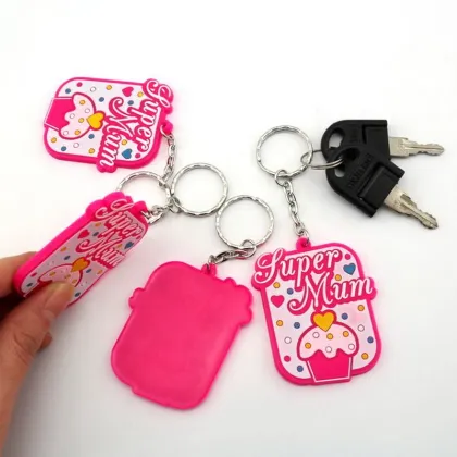 Custom 2D/3D Soft PVC Rubber Key Chains