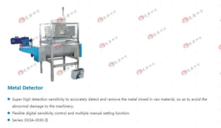 Metal Detector Fishmeal Production Line Fishmeal Rendering Machine