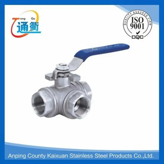 made in china 1000 psi casting ss304 2-1/2" ball valve