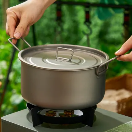 Pure Titanium Outdoor Cookware Set
