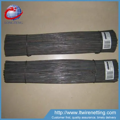 Straightening Machine black cut iron wire / galvanized cut iron wire