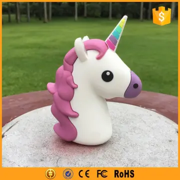 PVC unicorn power bank 2200mah