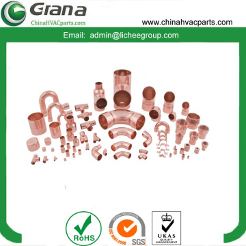 Copper pipe fitting connector coupling