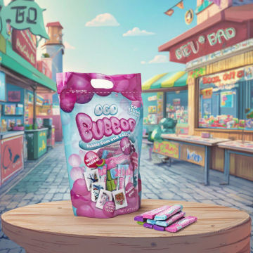 Hot Selling Dried Food Big Bubble Gum Sour & Spicy Adult Packaged Goods
