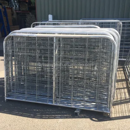 Galvanized Fence Panels for Livestock and Cattle Farms