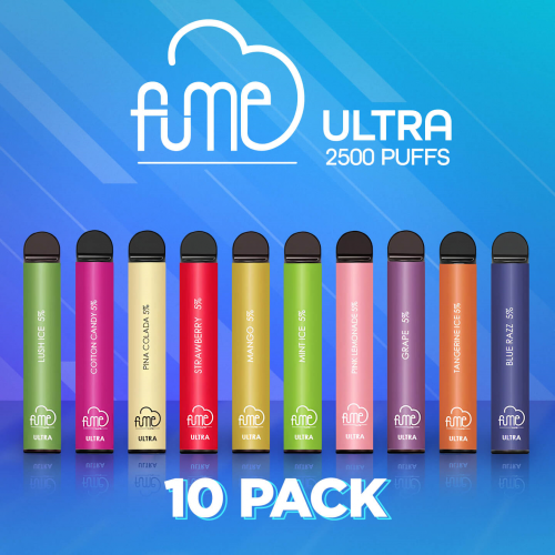 FUME Ultra 2500 Puffs Cartoon Disposable Vape shisha