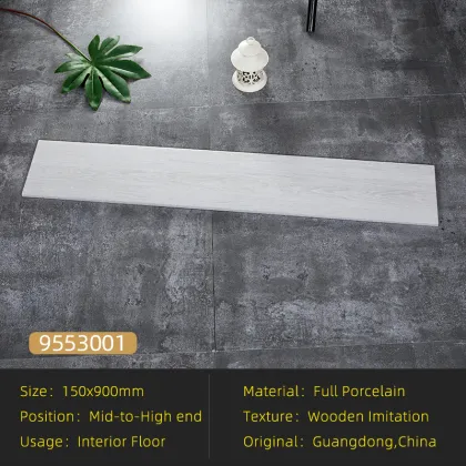 China Outdoor Wood Tiles Glazed Porcelain 150x800 Wall and Floor Ceramics