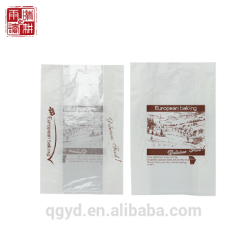 China manufacturer white kraft food paper bag, craft paper bag for bread/toast,kraft paper bags food grade