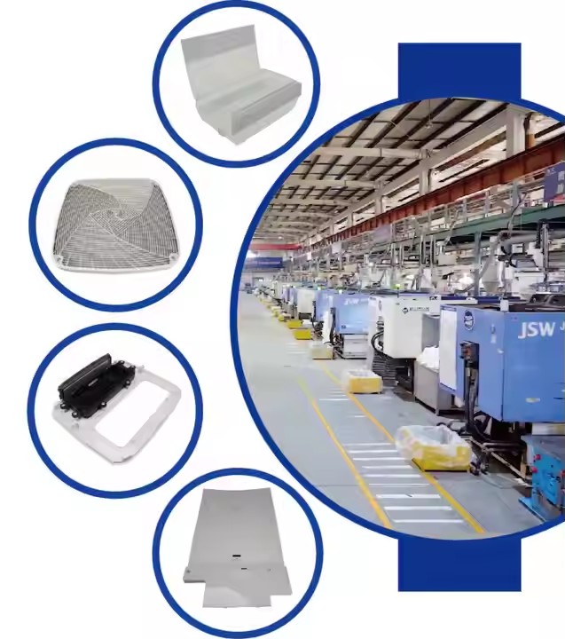 Washing machine plastic parts (1)