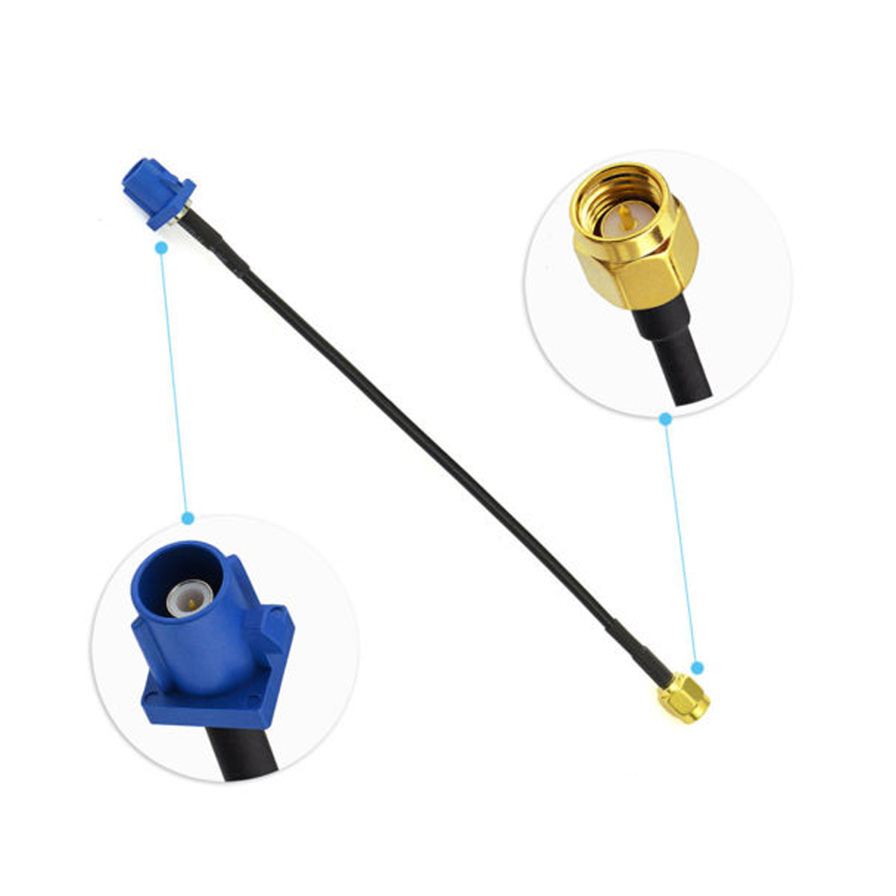 Gps antenna cable connectors