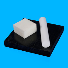 Black White POM Polyacetal Plastic Rod