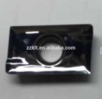 Central peripheral dischage mill edge polished APKT1604pder suitable for non-ferrous mentals milling process