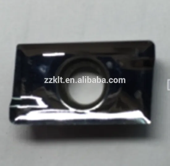 Central peripheral dischage mill edge polished APKT1604pder suitable for non-ferrous mentals milling process