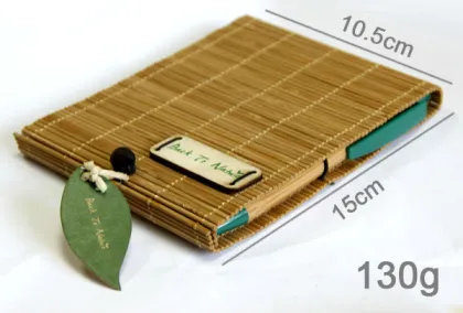 rectangle writing bamboo pad
