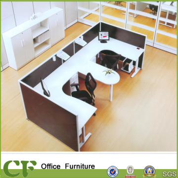 CF 2 person office desk office cubicle for factory workstation