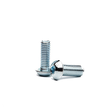 ISO7380 Blue White Zinc Hex Socket Screws