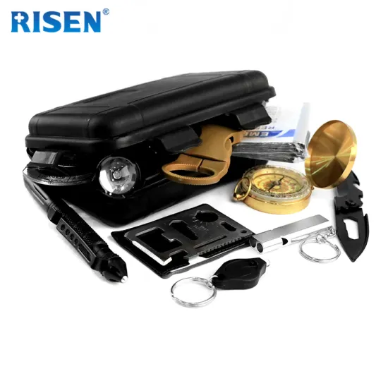 ustom Outdoor Hiking Gear Camping Emergency First Aid Survival Kit