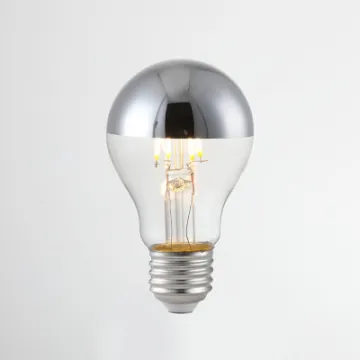 Silver Plated Edison LED Lamp Surface Coating E26 E27 B22 Filament Bulb 2W-8W
