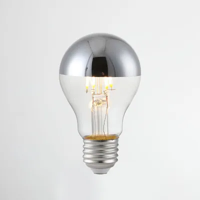 Silver Plated Edison LED Lamp Surface Coating E26 E27 B22 Filament Bulb 2W-8W