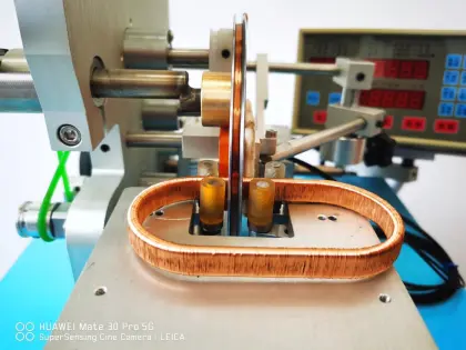 6 inch sliding roche coil ring winding machine